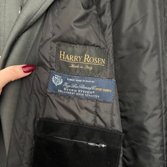 Loro Piana for Harry Rosen Storm System Coat Made in Italy sz IT 46 / US XS - Picture 3 of 11